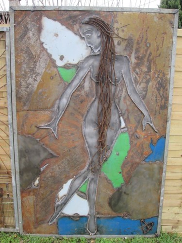 Sculpture intitulée "La Fée" par Agostinho Dacunha, Œuvre d'art originale, Métaux