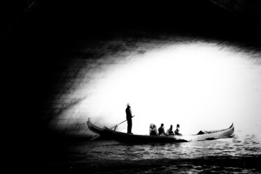 Фотография под названием "Silhouettes vénitie…" - Agron Salija, Подлинное произведение искусства, Цифровая фотография