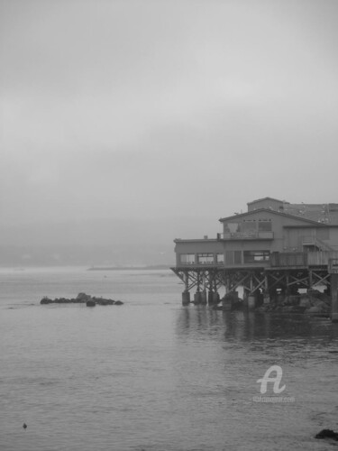 Photographie intitulée "Calme B/W" par A Guerard, Œuvre d'art originale