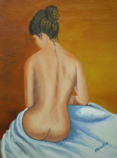 Pintura titulada "cuerpo-de-mujer-3.j…" por Agustin, Obra de arte original, Oleo