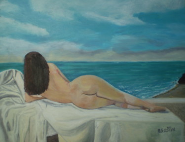 Pintura titulada "cuerpo-de-mujer-2.j…" por Agustin, Obra de arte original, Oleo