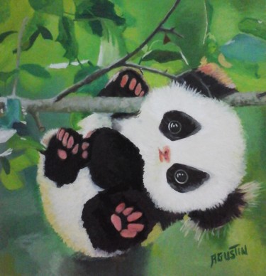 Pintura titulada "pandita.jpg" por Agustin, Obra de arte original, Oleo