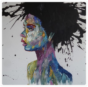 Brune Peinture intitulée "Brune" par Agusil, Œuvre d'art originale, Acrylique Monté sur Châssis