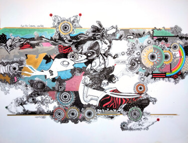 "Serie 2014/6" başlıklı Resim Agustín García-Espina Martínez tarafından, Orijinal sanat, Işaretleyici