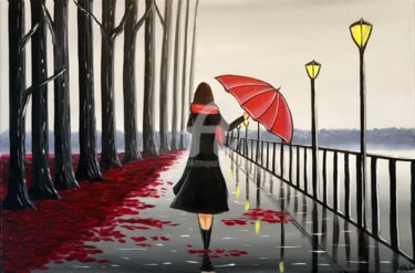 Painting titled "end-of-the-rain-5.j…" by Aisha Haider, Original Artwork, Acrylic