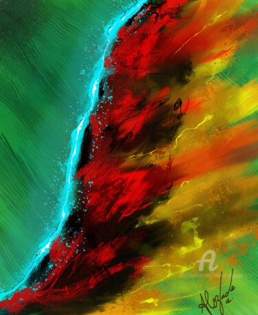 Digital Arts titled "Impulse-45-ke.jpg" by Ahmed Alozade, Original Artwork, Digital Painting