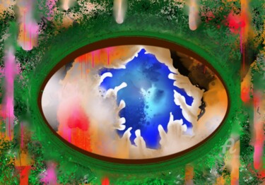 Digital Arts titled "The-monster-egg-63-…" by Ahmed Alozade, Original Artwork, Digital Painting