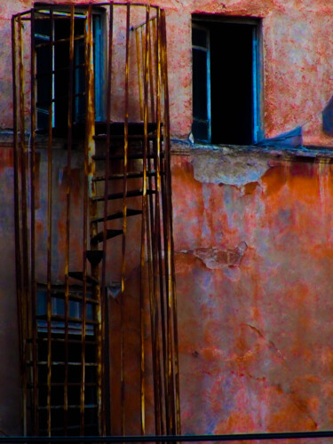 Photography titled "abandoned colors" by Ahmet Reha Demir, Original Artwork, Non Manipulated Photography