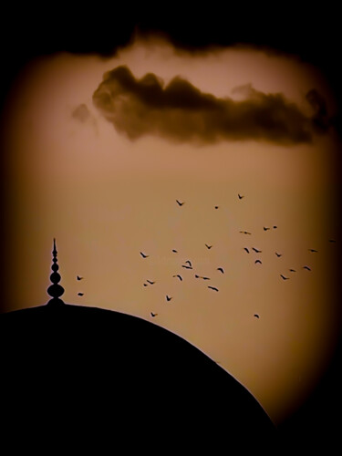 Photography titled "silhouettes of the…" by Ahmet Reha Demir, Original Artwork, Non Manipulated Photography