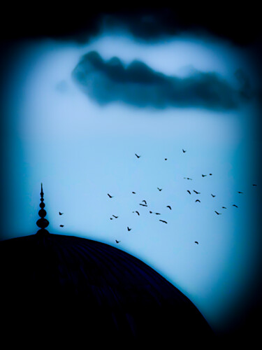 Fotografie getiteld "silhouettes of the…" door Ahmet Reha Demir, Origineel Kunstwerk, Niet gemanipuleerde fotografie