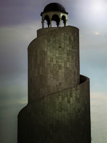 Fotografía titulada "high above" por Ahmet Reha Demir, Obra de arte original, Fotografía digital