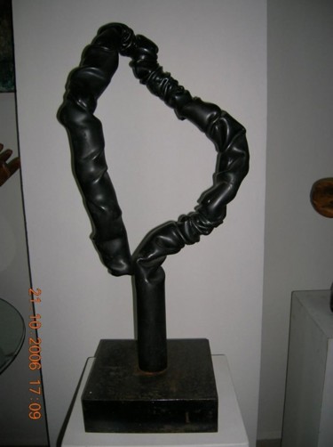 Sculpture titled "METAL" by Ahmetart, Original Artwork, Metals