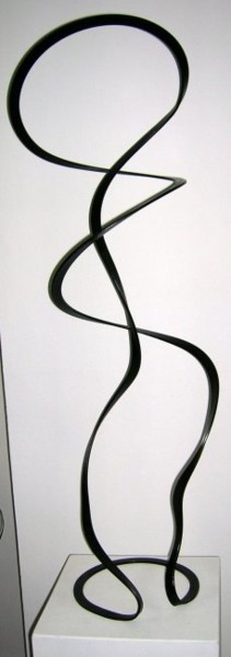 Skulptur mit dem Titel "hayat-life" von Ahmetart, Original-Kunstwerk, Metalle
