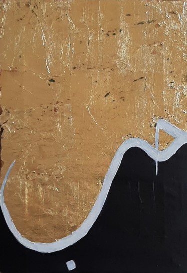 Картина под названием "Любовь" - Зиля Ахметова, Подлинное произведение искусства, Масло Установлен на Деревянная рама для но…