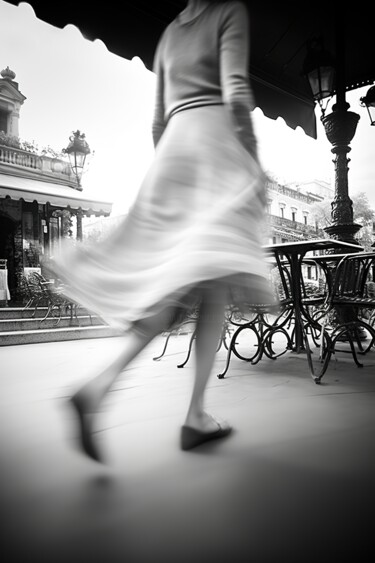 Fotografie mit dem Titel "Passing petticoat" von Jérôme Mettling, Original-Kunstwerk, KI-generiertes Bild