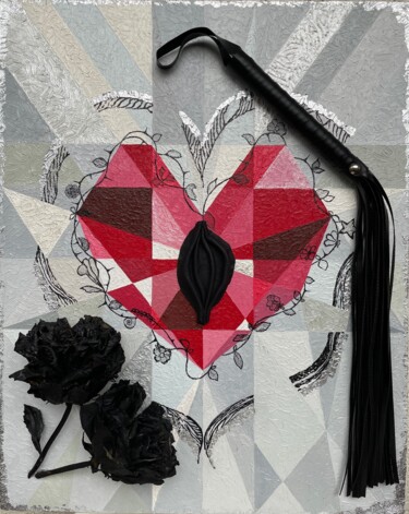 Картина под названием "*изда любви" - Айгуль Жарских, Подлинное произведение искусства, Масло