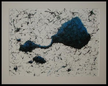 Peinture intitulée "ICEBERG" par Ludovic Rinaudo, Œuvre d'art originale