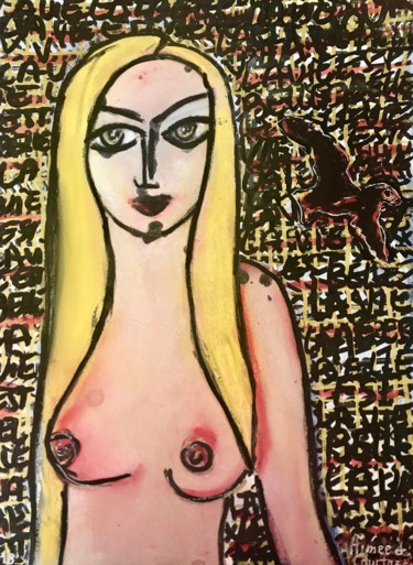 Painting titled "92c6fc45-571e-45d7-…" by Aimée De Courtozé, Original Artwork