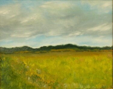 Painting titled "Landscape" by Aimee-Josephine, Original Artwork, Oil