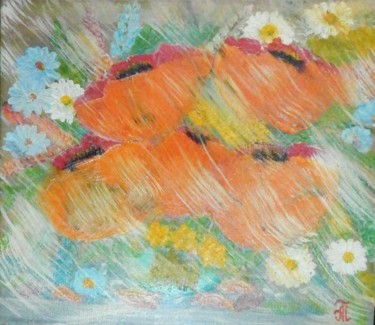 Картина под названием "Мечты художника" - Анатолий Прохоров, Подлинное произведение искусства, Масло