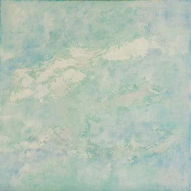 Peinture intitulée "bleu-1" par Air, Œuvre d'art originale, Huile