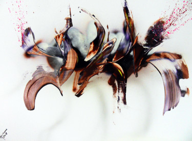 绘画 标题为“Tableau abstrait bo…” 由Airgone, 原创艺术品, 丙烯