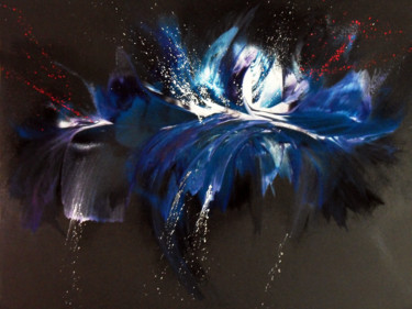 Peinture intitulée "Tableau abstrait bo…" par Airgone, Œuvre d'art originale, Acrylique