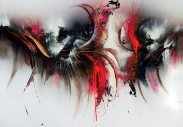 "Joyeux chaos" başlıklı Tablo Airgone tarafından, Orijinal sanat, Sprey boya