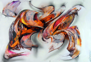 Malerei mit dem Titel "Tableau bombes aéro…" von Airgone, Original-Kunstwerk, Acryl