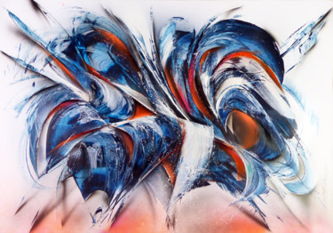 Pittura intitolato "Soul 2 - Bombes et…" da Airgone, Opera d'arte originale, Spray