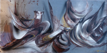 Pittura intitolato "" Brutal " Tableau…" da Airgone, Opera d'arte originale, Spray