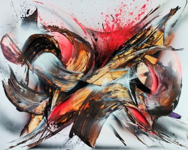 Painting titled "Foxey Lady" by Airgone, Original Artwork, Spray paint