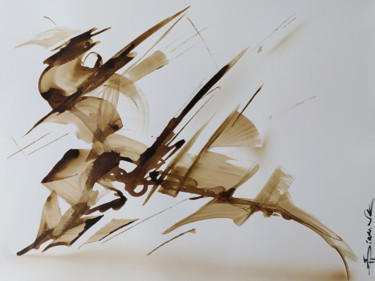 Рисунок под названием "Sans filtre 28 - Ai…" - Airgone, Подлинное произведение искусства, Чернила