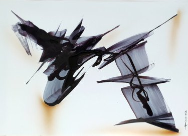 Dessin intitulée "Sans filtre 47 - Ai…" par Airgone, Œuvre d'art originale, Encre