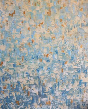 Картина под названием "Мотыльки на солнце" - Airin Daf, Подлинное произведение искусства, Масло