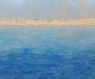 Картина под названием "Пляж" - Airin Daf, Подлинное произведение искусства, Масло