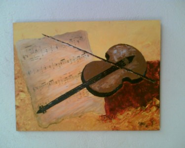 Painting titled "Andante" by Ajorge, Original Artwork