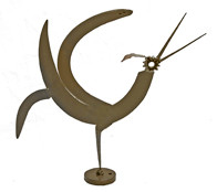 Sculpture intitulée "oiseau" par Albert Jacqueline Visage, Œuvre d'art originale