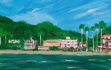 Painting titled "Shimoda Marine Rese…" by Ajw, Original Artwork, Acrylic