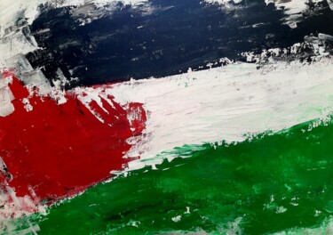 Painting titled "Palestine" by Ajw, Original Artwork, Acrylic