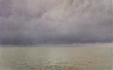Картина под названием ""Море"" - Максим Титов, Подлинное произведение искусства, Масло