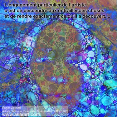 Digital Arts titled "lengagement-de-lart…" by Akara Péala, Original Artwork