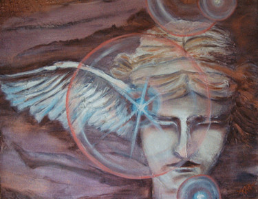 Peinture intitulée "Hypnos" par Akara Péala, Œuvre d'art originale