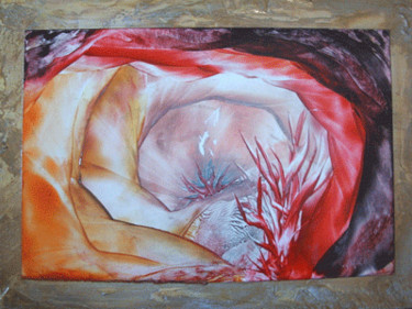 Painting titled "Grotte d'Aphrodite" by Akara Péala, Original Artwork