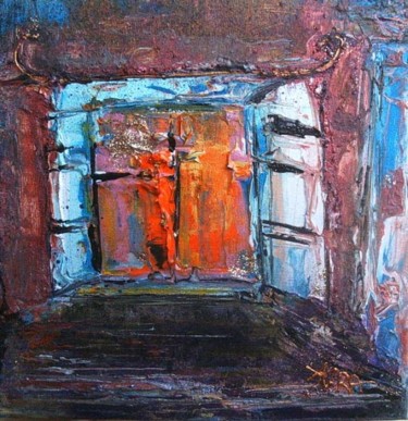 Painting titled "L'aiguillon de l'Am…" by Akara Péala, Original Artwork