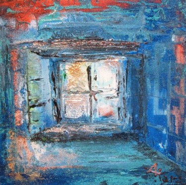 Painting titled "Varsawa" by Akara Péala, Original Artwork