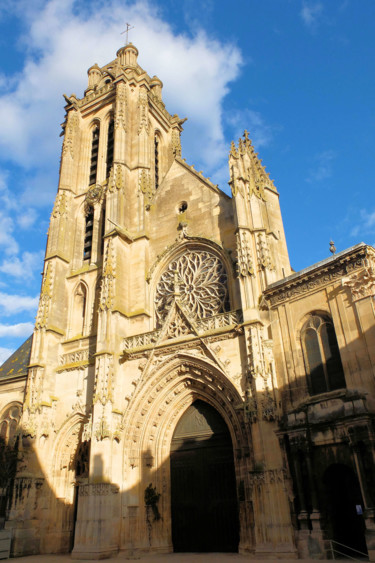 Fotografía titulada "La cathédrale  dscf…" por Michel Akli, Obra de arte original