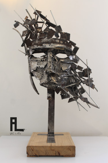 Sculpture intitulée "MEMOIRE" par Al Fer, Œuvre d'art originale, Métaux