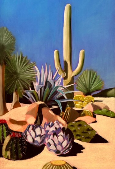 图画 标题为“Paradise Valley” 由Al Freno, 原创艺术品, 粉彩