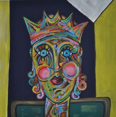 Painting titled "Princesse Anne" by Annie Laforge, Original Artwork